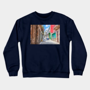 Dome of Former Presidential Palace in Havana, Cuba Crewneck Sweatshirt